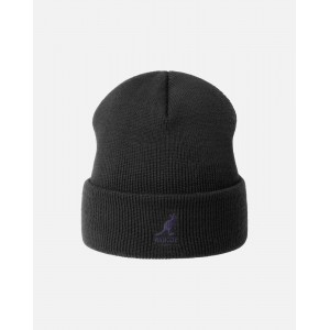 Kangol Acrylic Cuff Pull-On  Black/Black